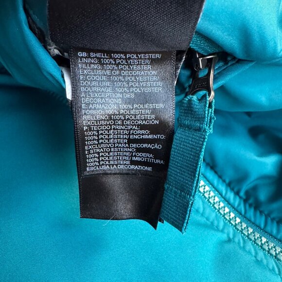 THE NORTH FACE MossBud Swirl Reversible Coat Girls M 10-12 Parka Winter Jacket - Picture 14 of 14